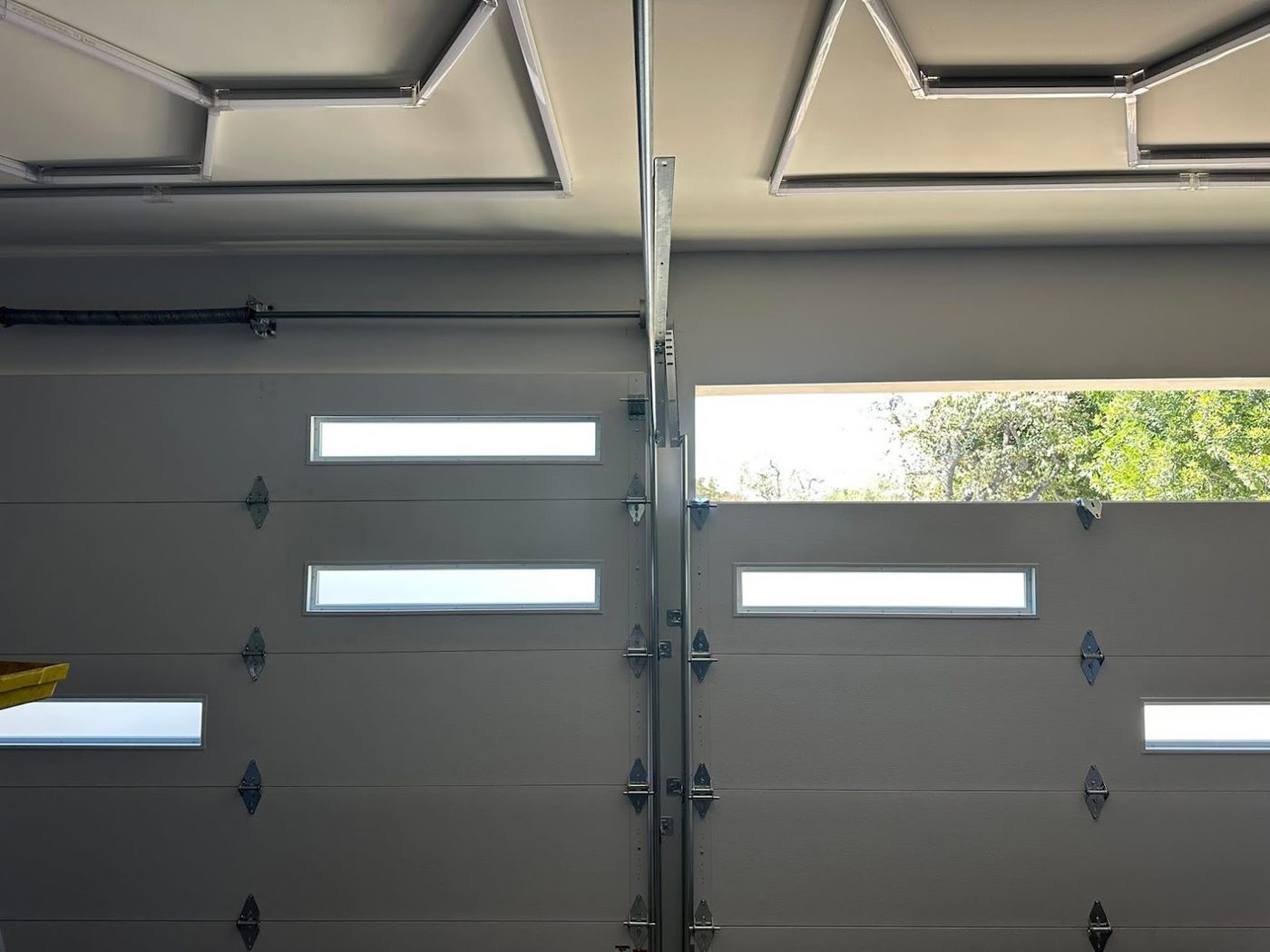 Commercial garage door serviced in Jacksonville